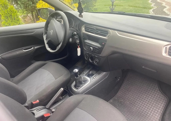 Citroen C-Elysée cena 23450 przebieg: 49000, rok produkcji 2013 z Ryglice małe 67